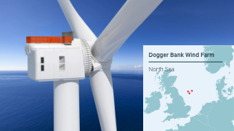 Construction has begun on the world’s largest offshore wind farm off the east coast of England in the North Sea. When fully operational in 2026, Dogger Bank Wind Farm will produce enough renewable electricity to supply five per cent of UK’s demand and power around five million homes each year.